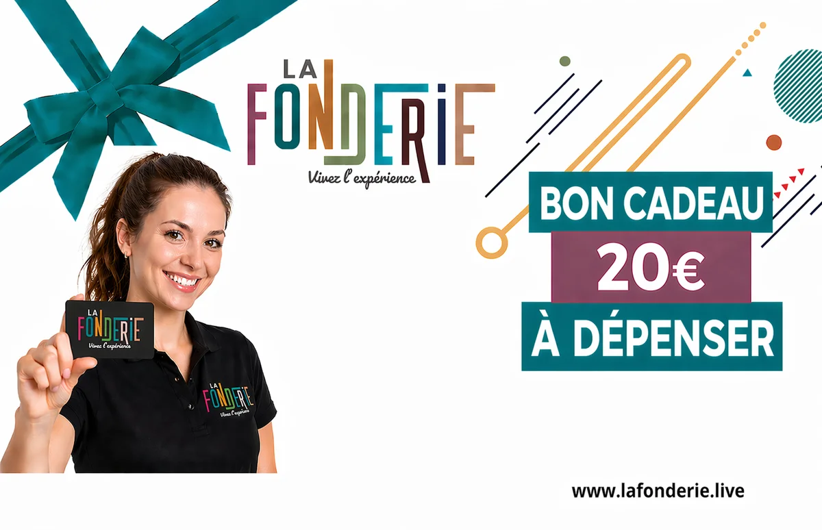 Bon cadeau La Fonderie